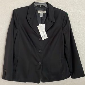 Appleseed’s Women’s Petite Black Blazer 16P
